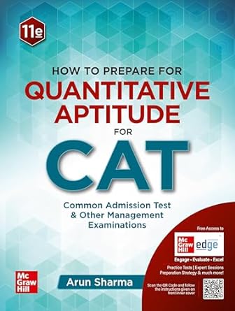 Quantitative Aptitude for CAT 2025 | 11th edition